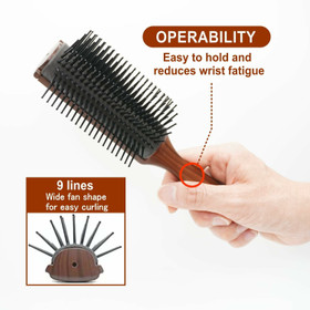 VeSS Blow Brush C2000 Wooden