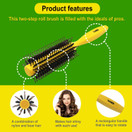 VeSS Roll Brush Yellow -hiusharja
