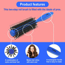 VeSS Roll Brush Blue -hiusharja