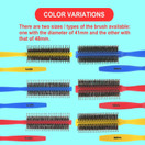 VeSS Roll Brush Blue -hiusharja