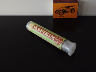 Aspirin lääkepakkaus 1950-luku