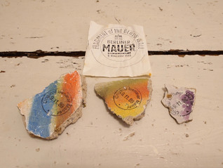 Berliner Mauer - Berliinin muurin palaset 1989