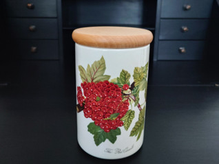 Pomona Portmeirion punaherukka säilytyspurkki 16,5cm