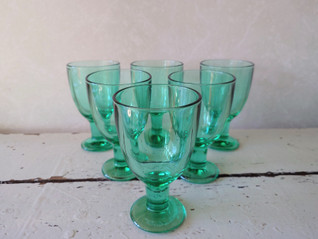 Iittala Verna vihreä viinilasi 6 kpl