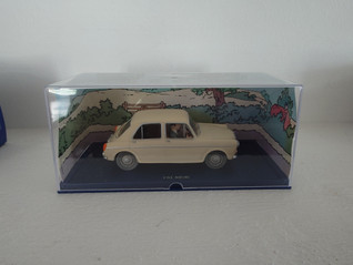 Tintin auto L'ile Noire pienoismalli 