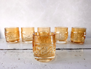 Kumela Natura amber lasi 6 kpl