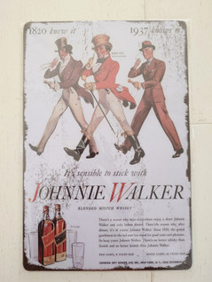 Peltitaulu Johnnie Walker
