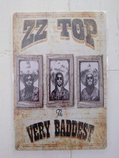 Peltitaulu ZZ TOP the very baddest