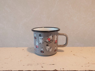 Muumi harmaa emalimuki - Muumipappa ja Muumimanna