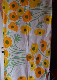Marimekko Anemone kangaspala Maija Isola 1973