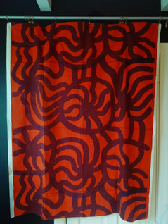 Marimekko Joonas vintage pöytäliina / verho / kangas