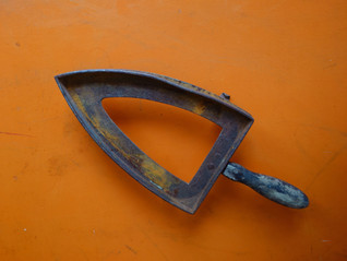 Vanha silitysraudan alusta