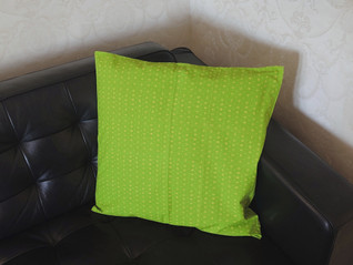 Marimekko Muija vihreä - keltainen tyynynpäällinen 3 kpl 