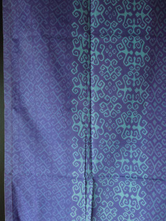 Tampella lila vintage verho/ pöytäliina Marjatta Metsovaara 