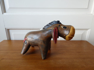 Vintage Ihaa puupatsas