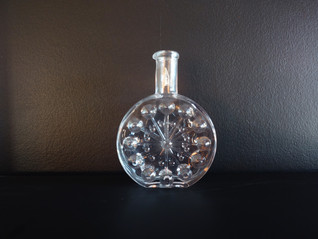 Riihimäki Lumitähti koristepullo / karahvi 