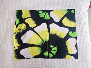 Finlayson Lenita vihreä keltainen tyynyliina