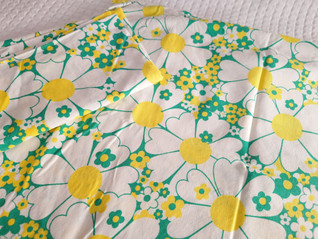 Päivänkakkara vintage tyynyliina 2 kpl