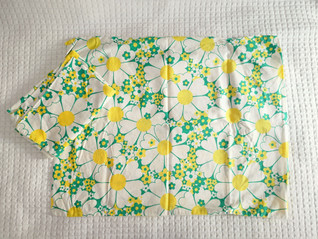 Päivänkakkara vintage tyynyliina 2 kpl