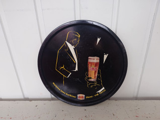 Aura maistuu - jano haihtuu vintage tarjotin