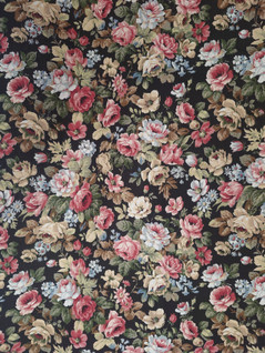 Romanttinen Ruusu kangas