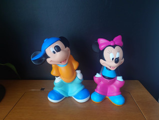 Disney Mikki ja Minni figuurit / saippua-annostelijat
