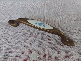 Sininen ruusu messinkinen vedin (isompi erä myynnissä)