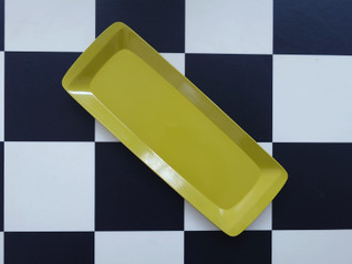 Fiskars Fiskamin 1513 vihreä tarjotin / tarjoilulautanen 1970-luku