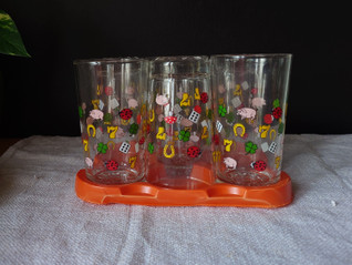 Veba Glas vintage juomalasi 6 kpl setti