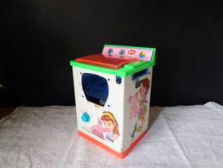 Redbox Toys peltilelu pesukone 1960-luku