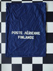 Poste Aerienne Finlande vintage lentopostisäkki tummansininen