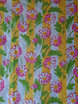 Four Seasons vintage keltainen - punainen kangas 3,25 m Marimekko vienti
