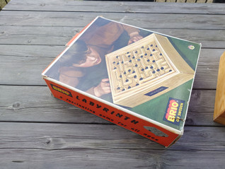 Brio vintage labyrintti peli 1970-luku
