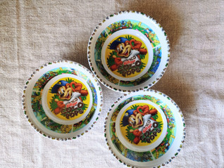 Kellogg's Coco Pops vintage lautanen 3 kpl