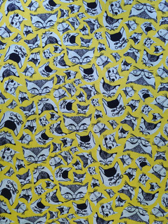 Finlayson Mauku keltainen pussilakana 150 x 210