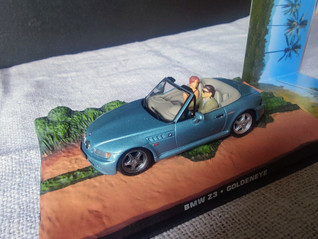 007 James Bond auto pienoismalli BMW Z3 Goldeneye
