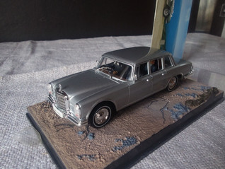 007 James Bond auto pienoismalli Mercedes 600 On her majesty's secret service