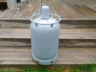 Nestekaasu teräspullo 11 kg (sisältää kaasua 4,5 kg)