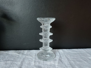 Iittala Festivo kynttilänjalka 1960-1970 luku kolmiotarra