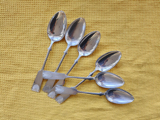 Musla ruokalusikka alpakka 6 kpl 20,2 cm