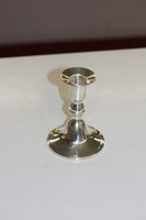 hopeinen kynttilänjalka