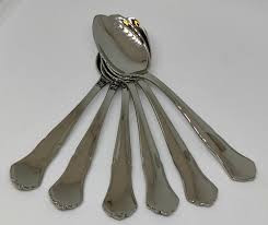 chipendale teräskahvilusikat 6kpl