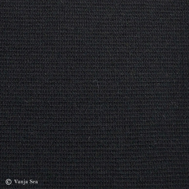 Organic Cotton Rib, black