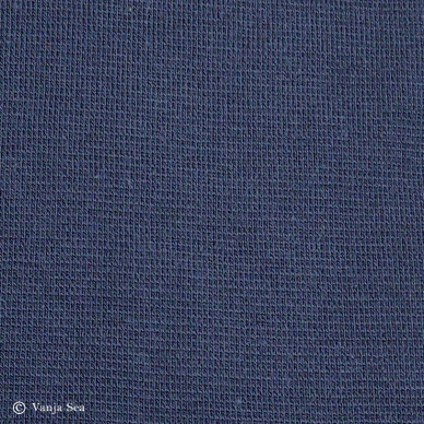 Organic Cotton Rib, ink blue