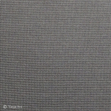 Organic Cotton Rib, dark grey