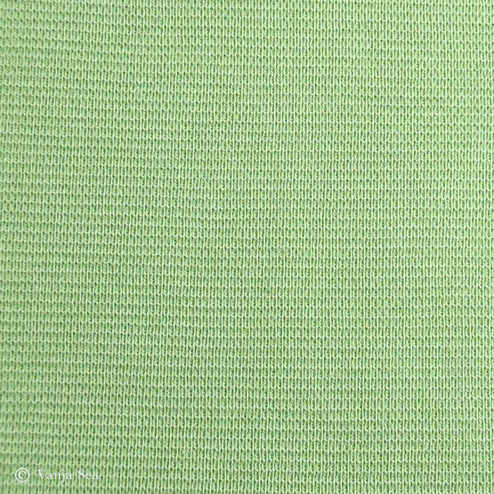 Organic Cotton Rib, light apple green