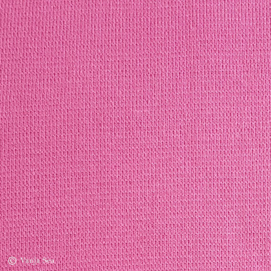 Organic Cotton Rib, rose pink
