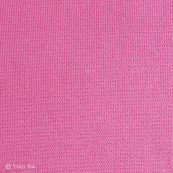 Organic Cotton Rib, rose pink
