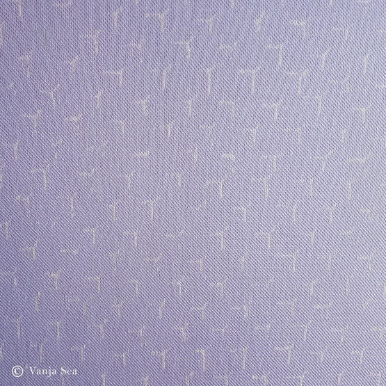 3D Organic Knitted Fabric, lavender