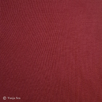 Organic Cotton Rib, burgundy
